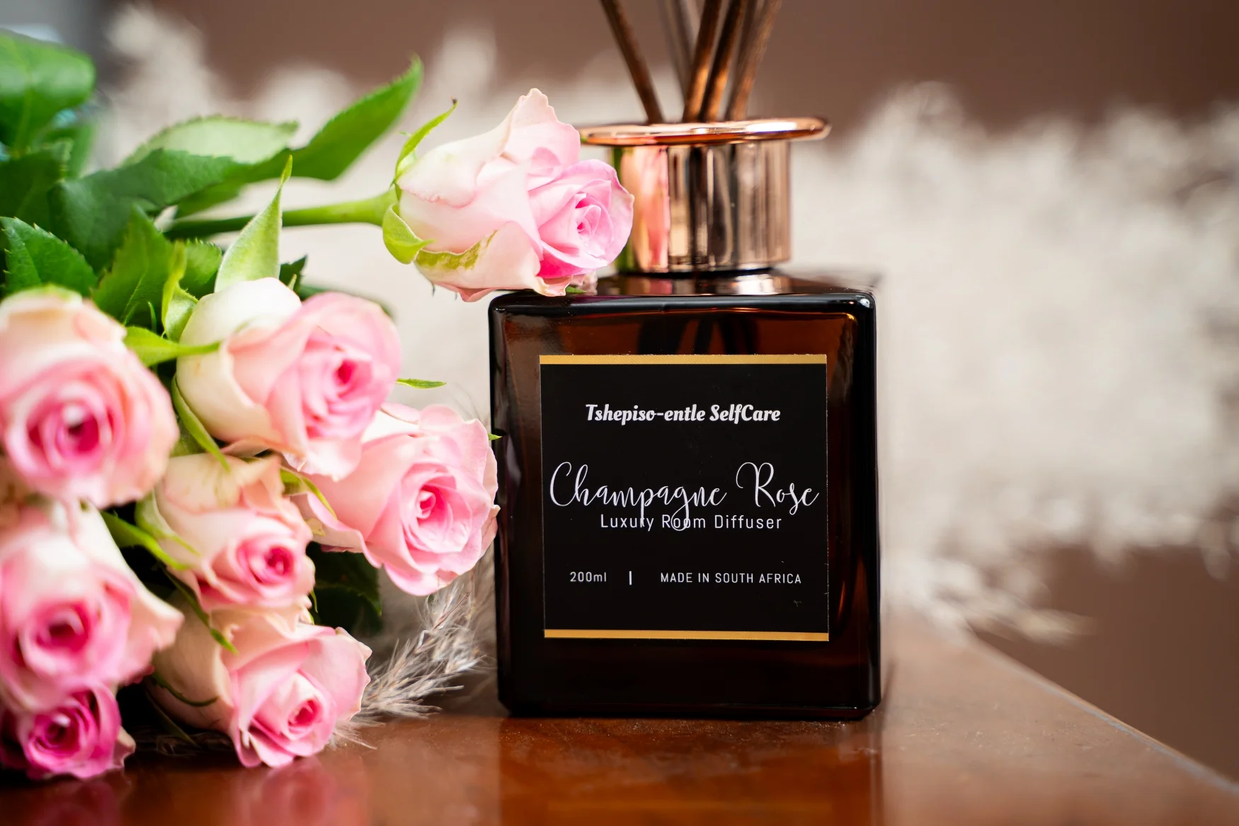 Luxury Room Diffuser – Champagne Rose 200 ML
